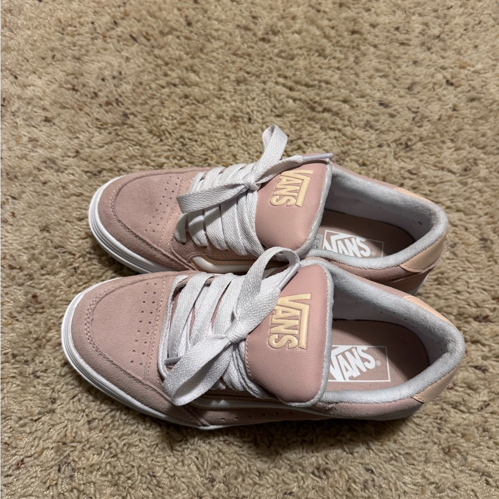Vans Blush Sneakers with White Accents